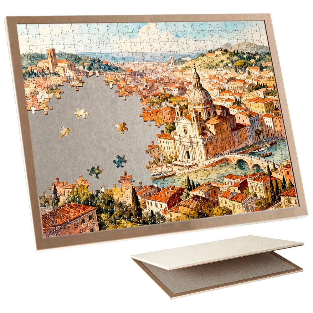 Puzzle Board Portable Felt Puzzle 1000 Pieces Puzzle Storage Organizer