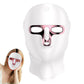Rechargeable LED Facial Light Mask for Face and Neck with 7 Light Modes