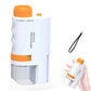 60X - 120X Portable Handheld Microscope Mini STEM Science Toy with LED Light