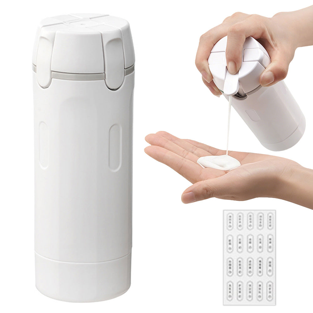 4 in 1 Leak-Proof Travel Dispenser for Shampoo Cosmetic Travel Bottle