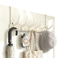 Over The Door Hooks Sturdy Door Hanger with 6 Hooks for Bathroom Bedroom