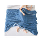 Cooling Summer Quilt Breathable Aircon Blanket-Blue
