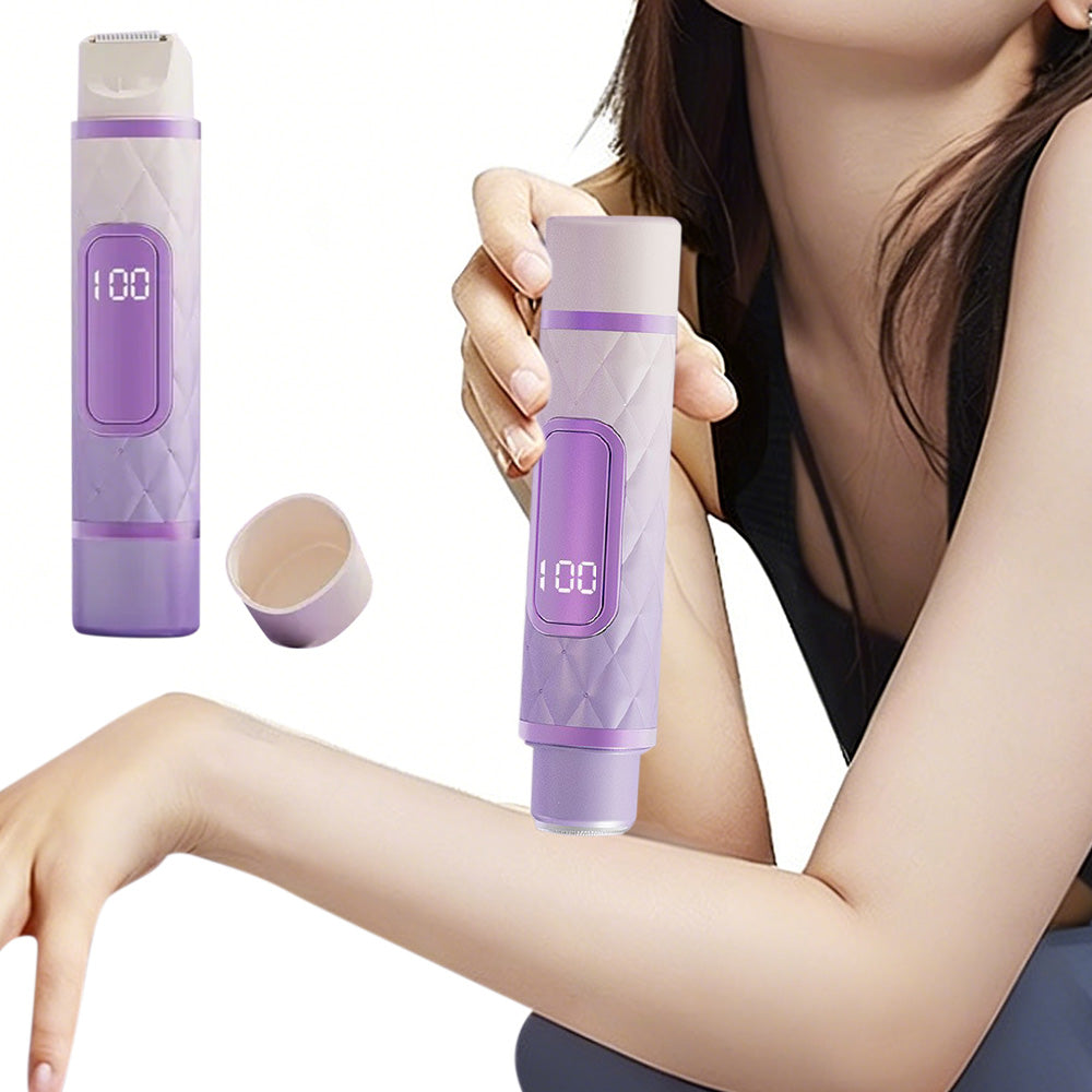 2-in-1 Dual-Head Electric Hair Remover Trimmer for Women