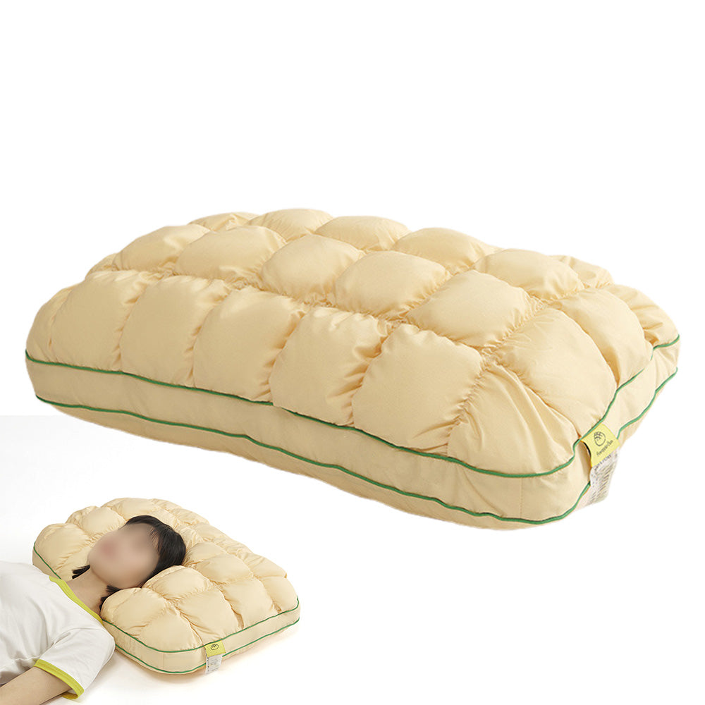 Fluffy Pillow Breathable Cute Pineapple Puff Pillow for Bedroom Sofa