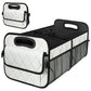 Collapsible Car Trunk Organizer with 6 Pockets Reinforced Handles