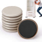 8 Piece Furniture Sliders Reusable Pads for Hardwood Floors and Carpet