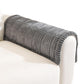 Sofa Armrest Cover Winter Thick Flannel Armchair Pad