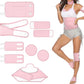 9pcs Reusable Cotton Castor Oil Pack Set for Shoulder Neck Waist Chest Knee & Feet