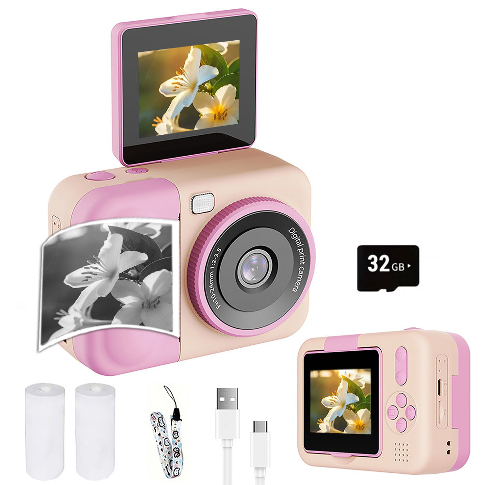 S11 48MP Instant Print Camera for Boys Girls with 32GB Memory Card