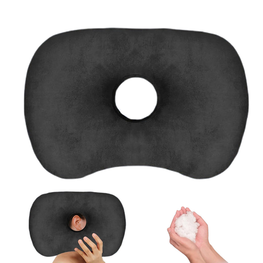 Ear Piercing Pillow for Side Sleepers with Hole Ear Pillow
