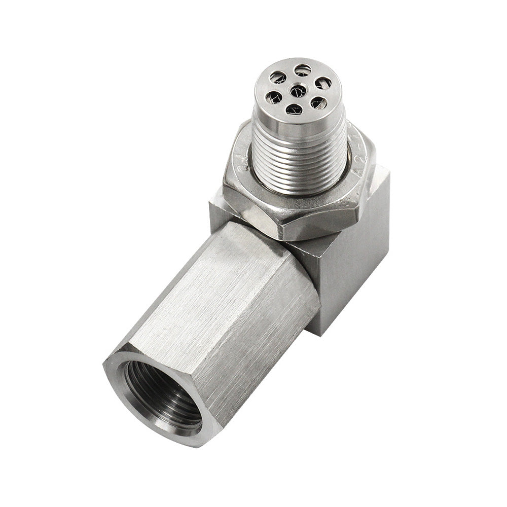 90 Degree O2 Sensor Spacer Bung Oxygen Sensor Extender Adapter for Exhaust System