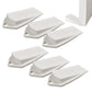 6PCS Door Wedge Stopper Rubber Grip Security Door Stoppers Wall Protector For Home