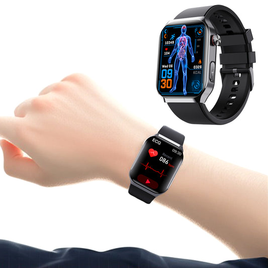 2.1-inch Smart Watch Bluetooth Call Fitness Tracker Heart Rate Blood Pressure Monitor
