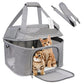 Breathable Pet Carrier Foldable Cat Travel Bag Shoulder Bag