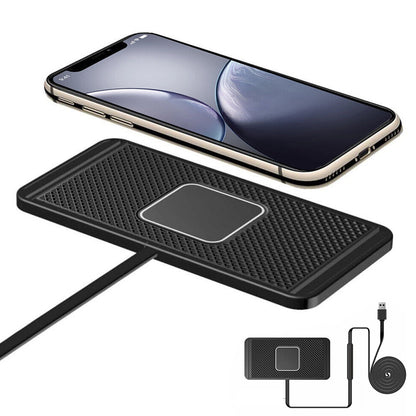 Wireless Car Charger Pad 15W Fast Charging for iPhone 16 Pro Max 15 14 13