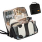 Large Capacity Standing Makeup Bag Travel Makeup Organizer Cosmetic Bag