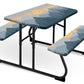 Picnic Table Cover with Bench Covers Camping Tablecloth Camping Essentials