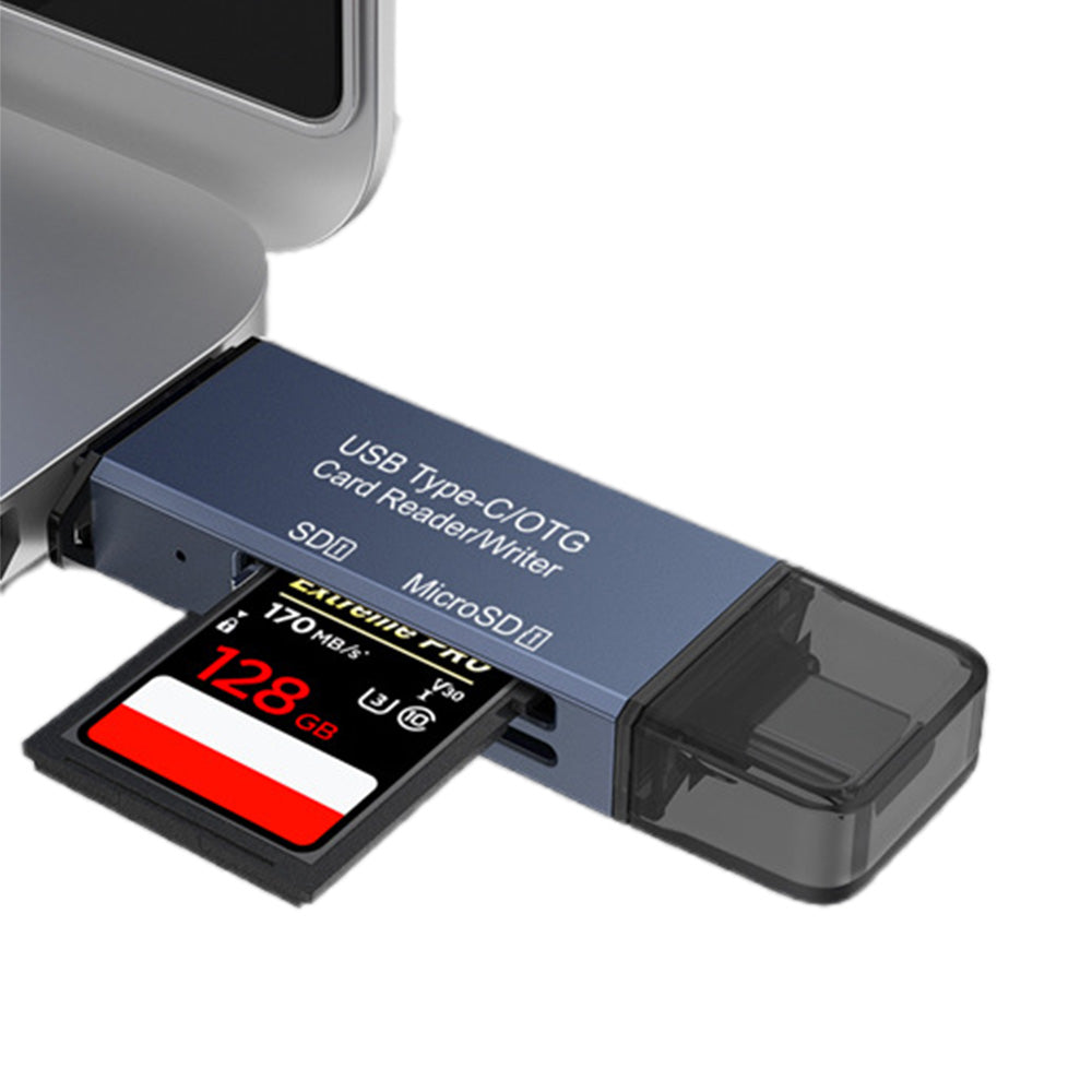 Micro-SD Card Reader USB 3.0 USB-C to SD TF Memory Card Adapter