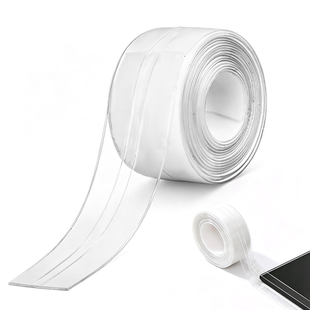 PVC Self-Adhesive Sealing Strip Water-Resistant Oil-Proof Caulk Tape for Kitchen Sink Toilet