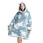 Hooded Blanket Hoodie Ultra Plush Comfy Sweatshirt Fleece-Style 2