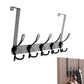 Stainless Steel Over The Door Hooks Durable Door Hangers for Kitchen Bathroom Bedroom