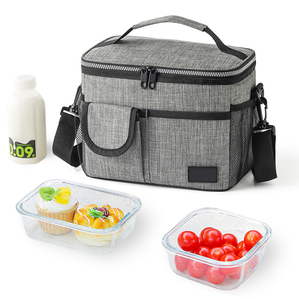 Insulated Lunch Bag Large Capacity with Shoulder Strap