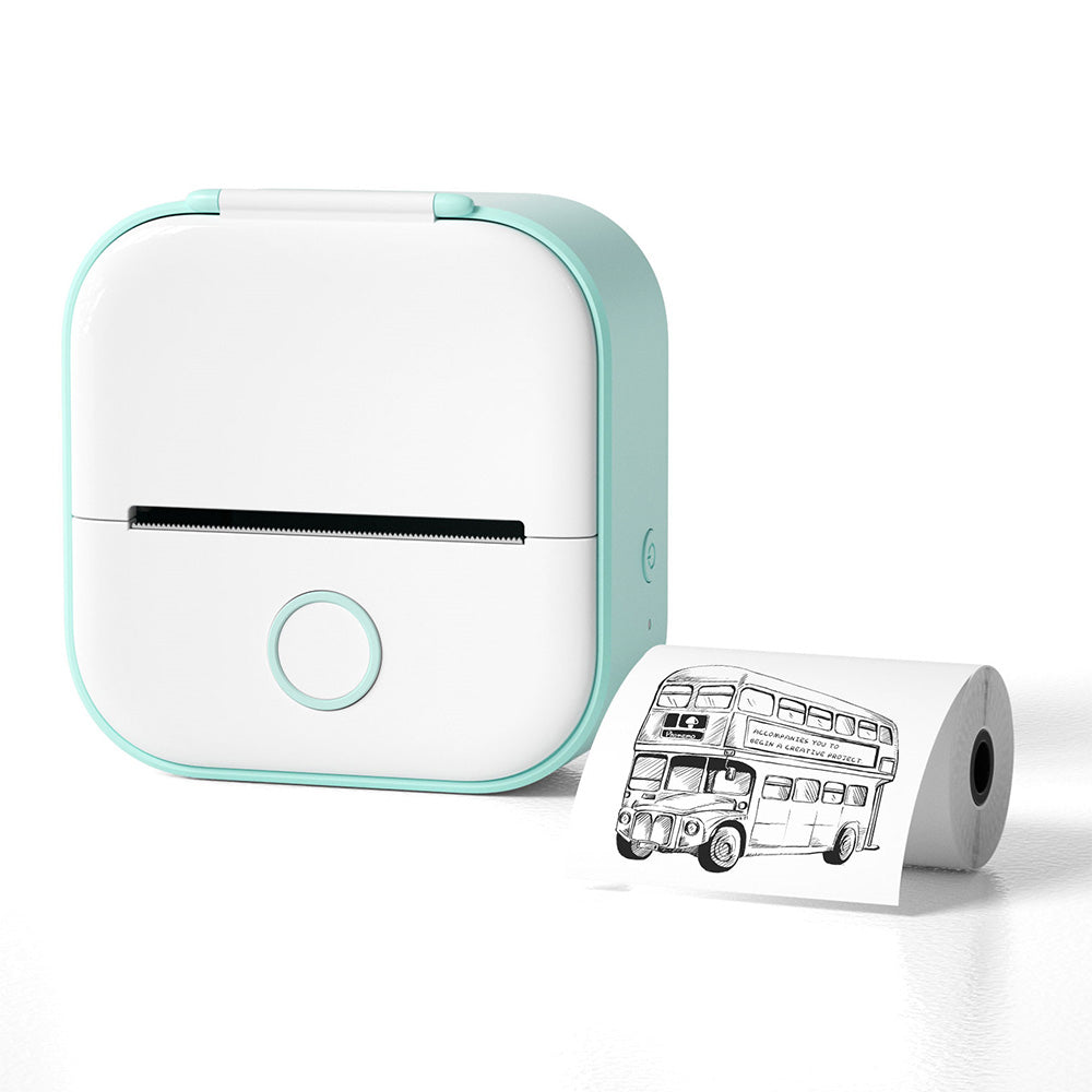 Mini Pocket Thermal Portable Sticker Printer Bluetooth Photo Printer