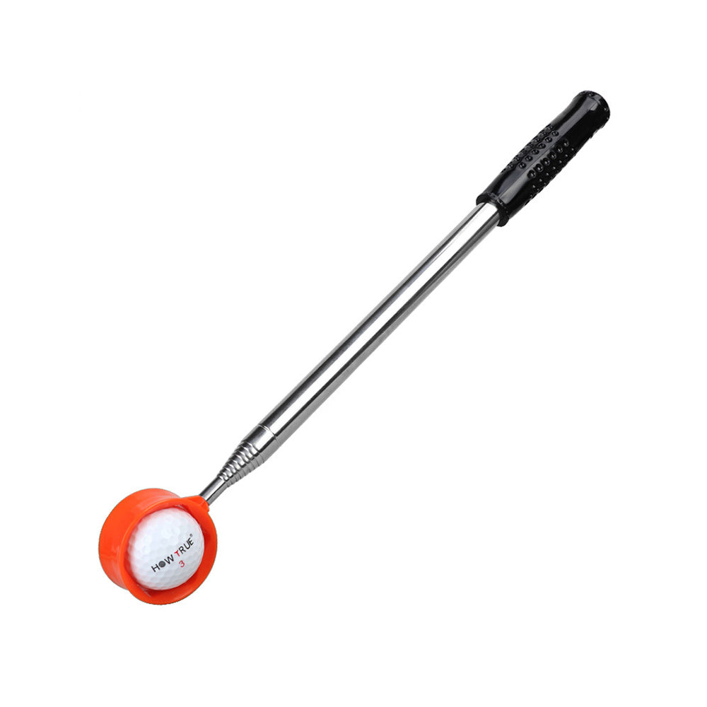 Stainless Steel 10-Section Telescopic Golf Ball Retriever
