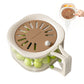2 in 1 Collapsible Colander and Basin for Washing Draining and Storage