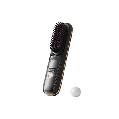 Portable Rechargeable Wireless Hair Straightener Comb