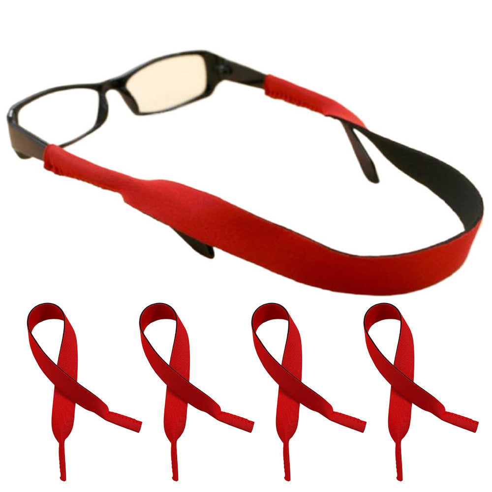 5Pcs Neoprene Eyeglass Holder Adjustable Sunglasses Retainer Strap for Sports