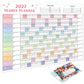 2027 Full Year Wall Calendar for Home Office and School Planning