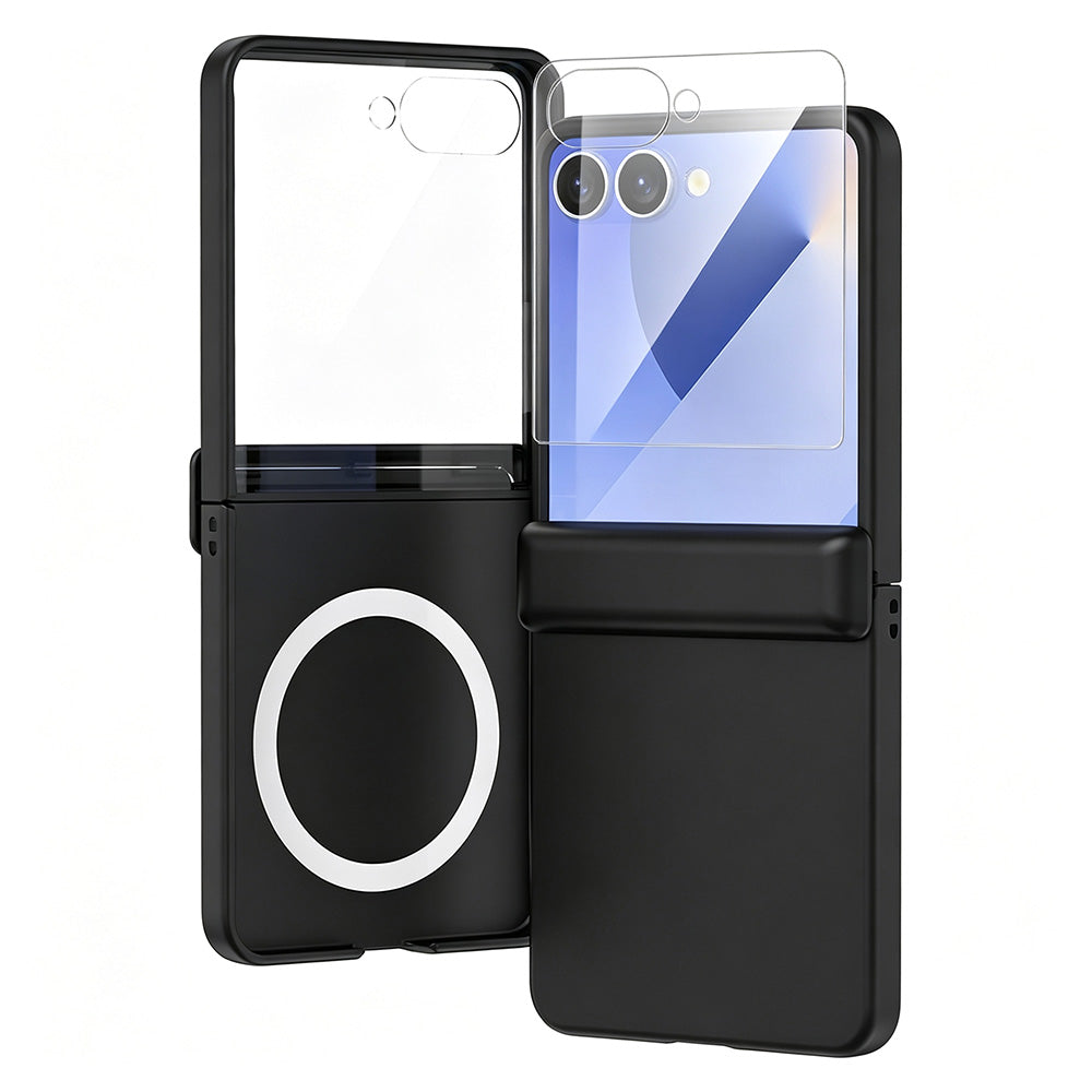 Case and Screen Protector for Samsung Galaxy Z Flip 8 with Hinge Cover