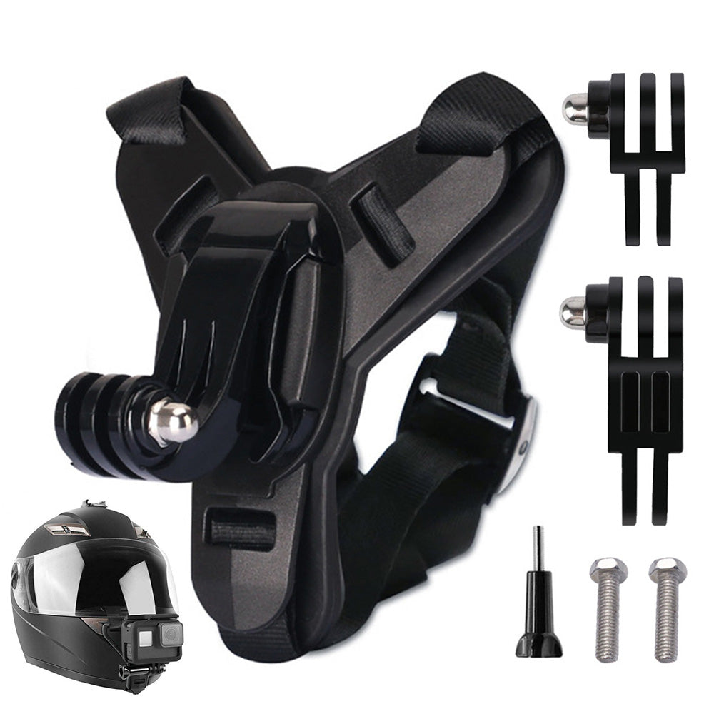 Motorcycle Helmet Chin Mount for Action Camera Quick Release Shockproof