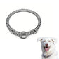 Dog Training Slip Collar Double-Row Chain for Large Dogs