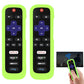 2 Pack Glow in The Dark Silicone Case Cover for Roku TV Remote