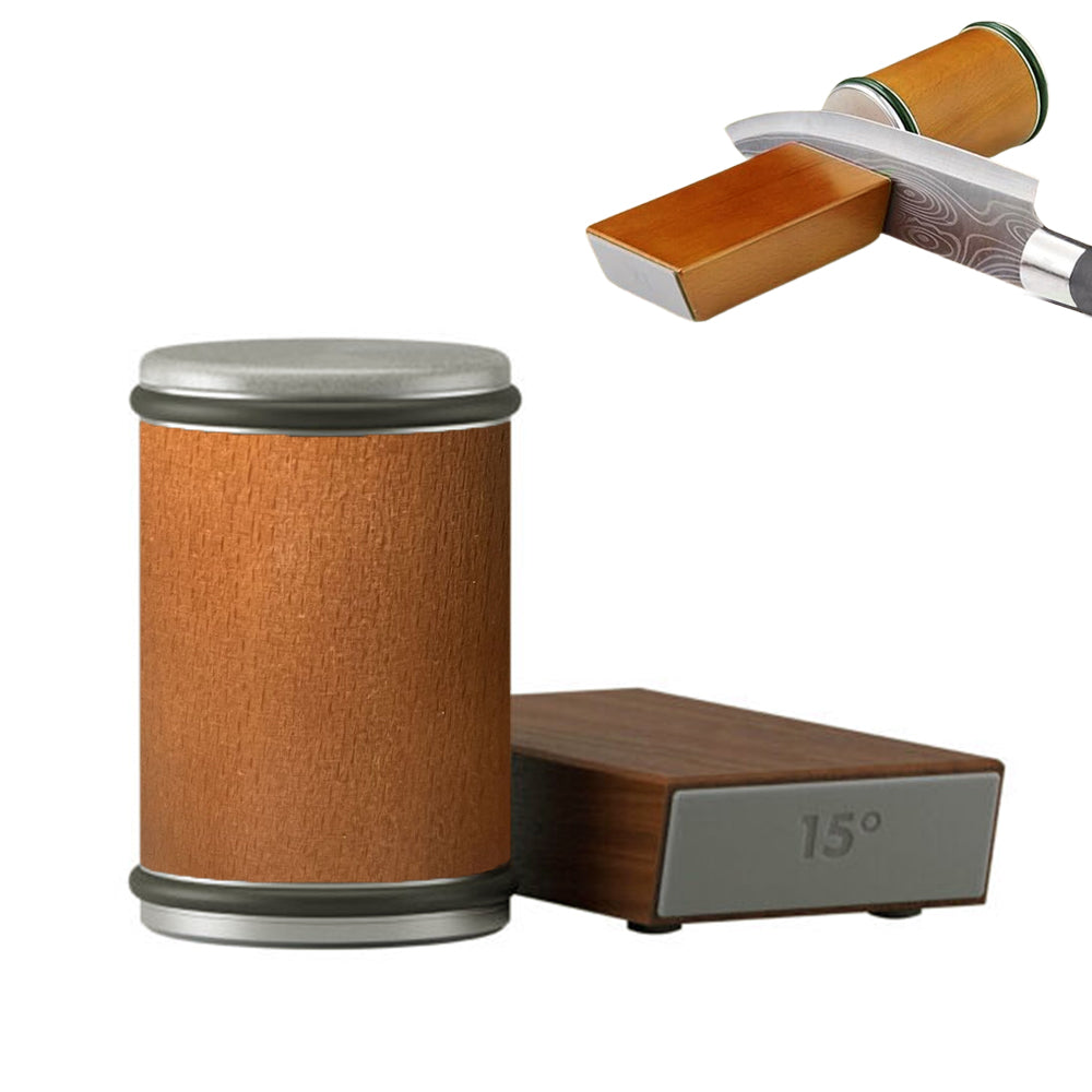 Knife Sharpener Tool Rolling Sharpener Kit with 15 and 20 Degrees