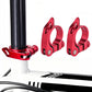 2 PCS Bike Seat Post Clamps for Mountain Road and Folding Bikes