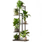 Five Tier Metal Plant Stand Indoor Balcony Shelf