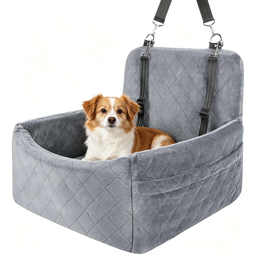 Car Dog Bed Pet Booster Seat For Small Dogs And Cats