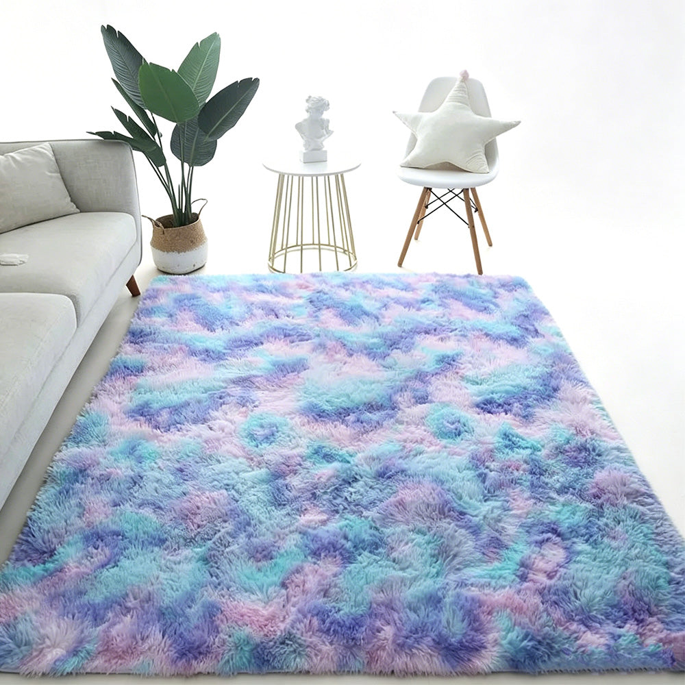 Plush Area Rug Soft Fluffy Carpet for Bedroom Living Room Dorm Room-Style 1