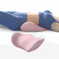 Lumbar Support Pillow Memory Foam Cushion-Black