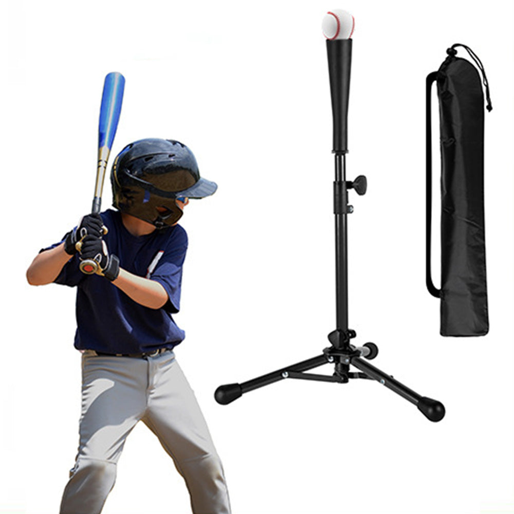 Adjustable Batting Tee Heavy Duty Baseball Tee Hitting For Baseball Practical