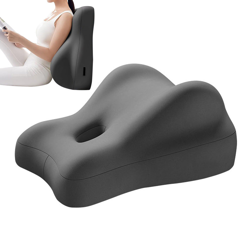 Ergonomic Memory Foam Reclining Pillow Prone Reading Cushion for Bed and Sofa