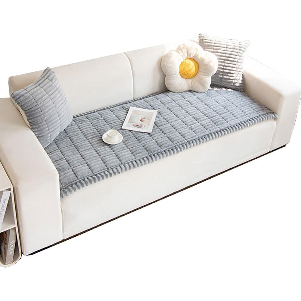 Sofa Covers Couch Cover for Dogs Washable Fuzzy Pet Couch Cushion