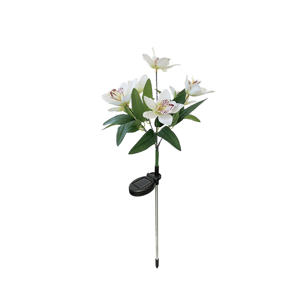 7 Head Solar Orchid Lamp