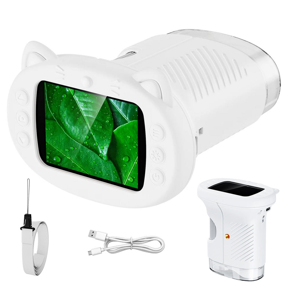 1000X Handheld Microscope for Little Ones 1080P Mini Pocket Digital Microscopes