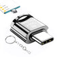 TF OTG Card Reader Adapter for Android and iPhone with Lightning Type-C Micro USB