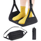 Travel Foot Rest Pillow Airplane Foot Hammock With Extended Adjustment Strap