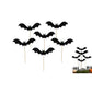 6PCS Halloween Bat Garden Stakes